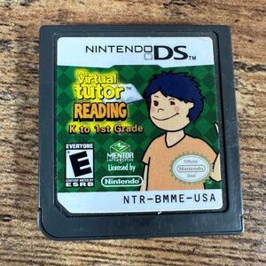 My Virtual Tutor Reading Kindergarten to 1st Grade (Nintendo DS) CART ONLY